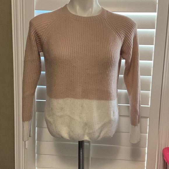 Elodie Sweaters - Elodie Women's Sweater - Blush and Cream